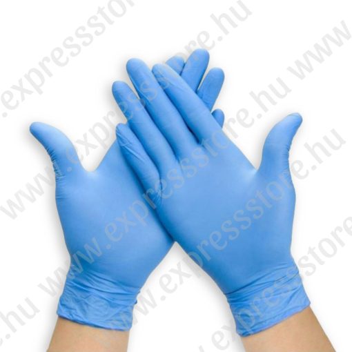 Szintetikus nitril kesztyű - Kék - 50 pár