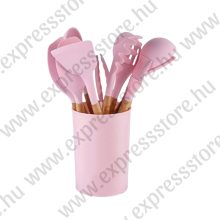 12 db szilikon főzőedény készlet