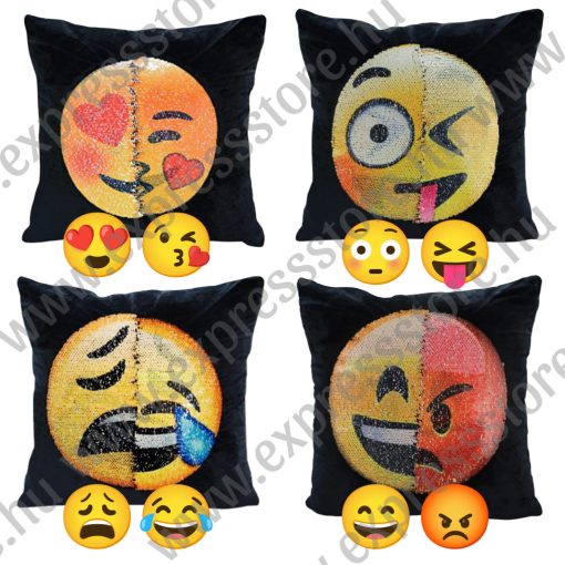 Emoji párnahuzat 4 minta