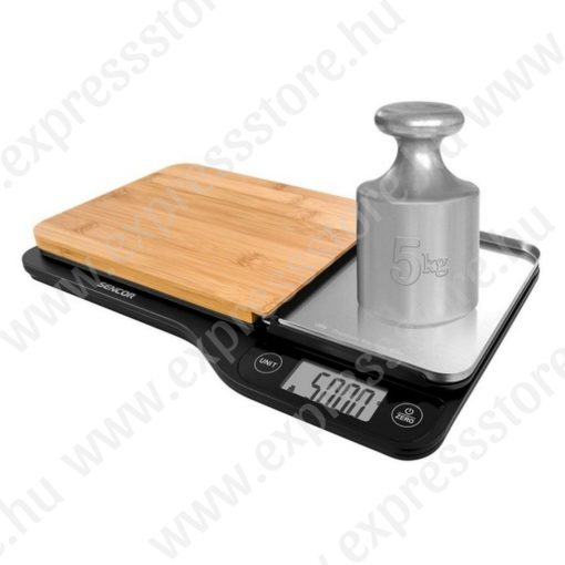 Sencor SKS 6500BK Konyhai mérleg